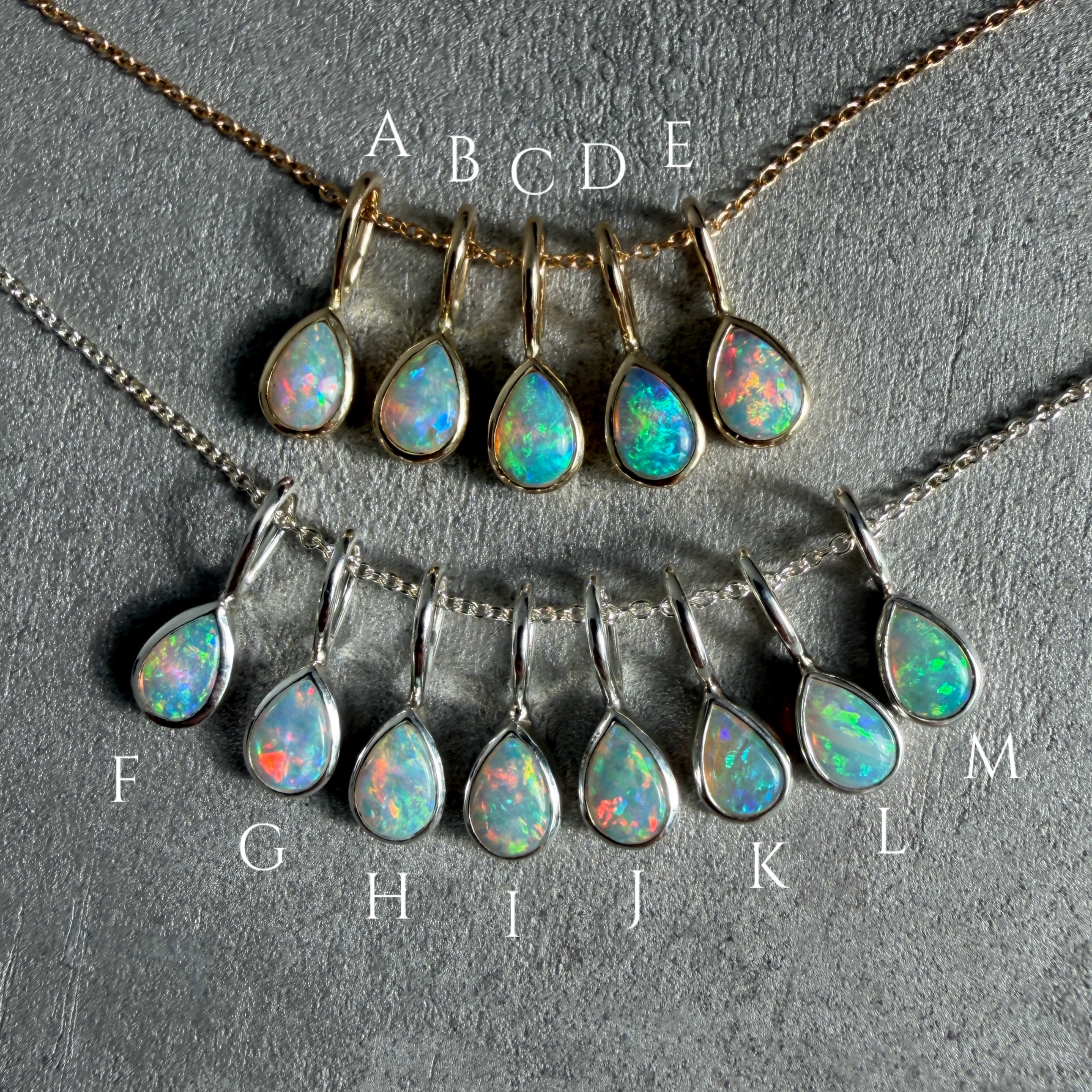 Australian Opal Pendants - Image 3