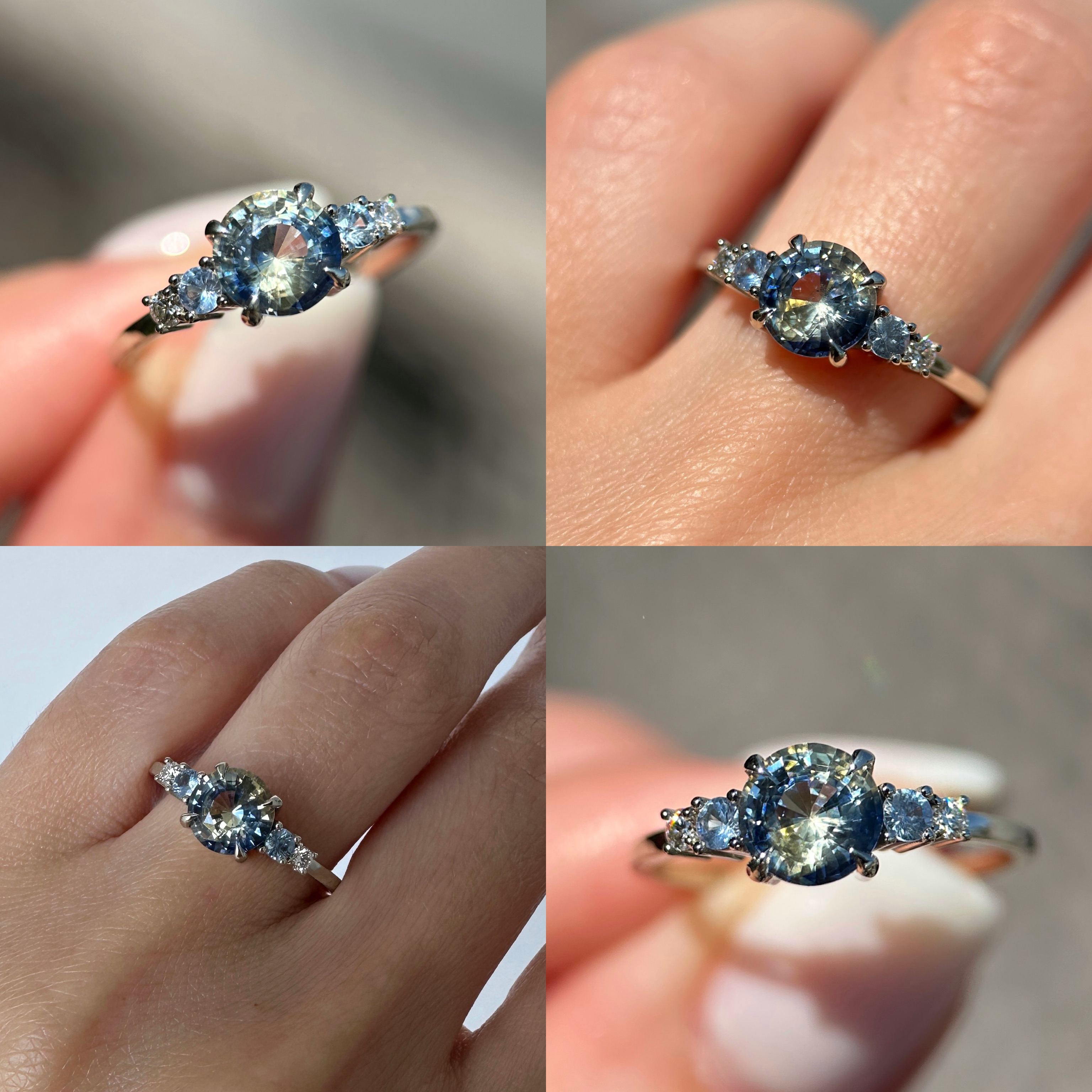 14K Gold and Sapphire Ring - Image 6